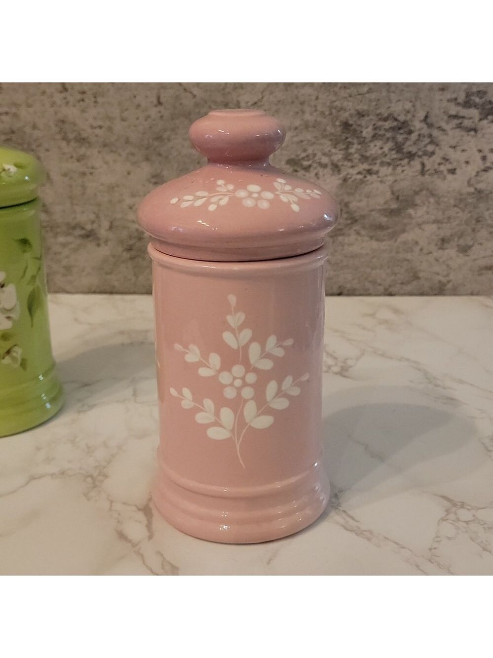 Vintage Vee Jackson california pottery jar & bonus FREE jar! - Picture 3 of 10